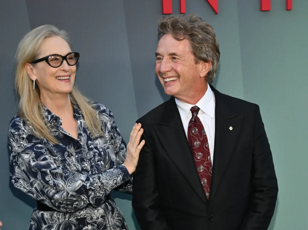 Meryl Streep and Martin Short